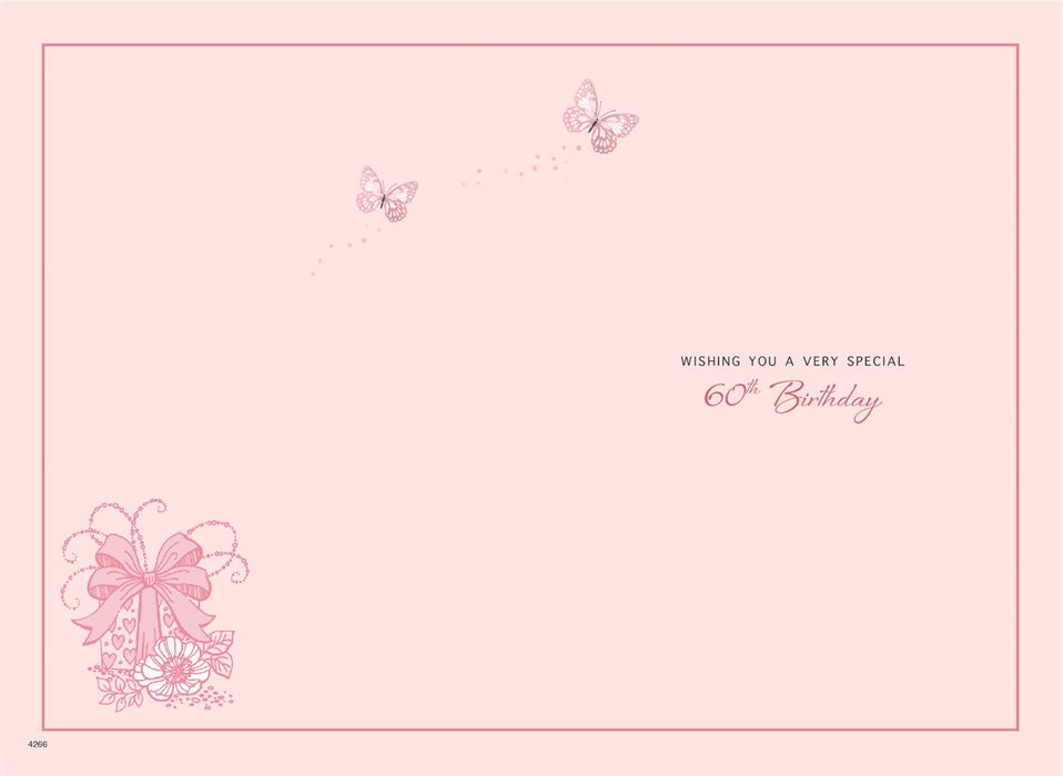 ICG  'Happy 60th Birthday' Birthday Card