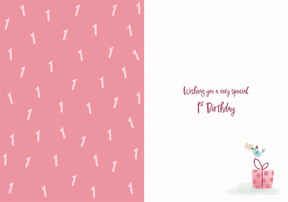 ICG  'Happy Birthday 1 One Today' Birthday Card