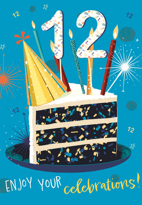 ICG  '12 Enjoy Your Celebration' Birthday Card