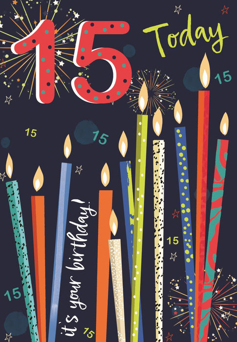 ICG  '15 Today' Birthday Card