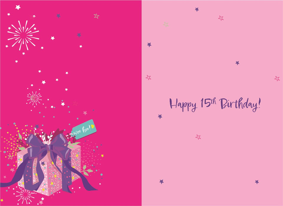 ICG  'You're 15 Today' Birthday Card