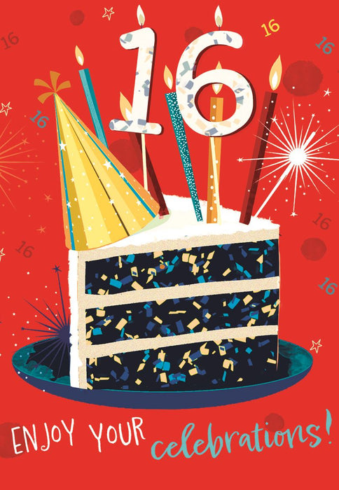 ICG  '16 Enjoy Your Celebration' Birthday Card
