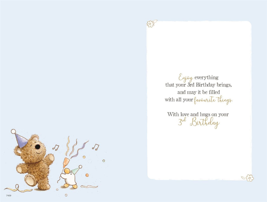 ICG 'For A Special Great Grandson 3rd' Birthday Card
