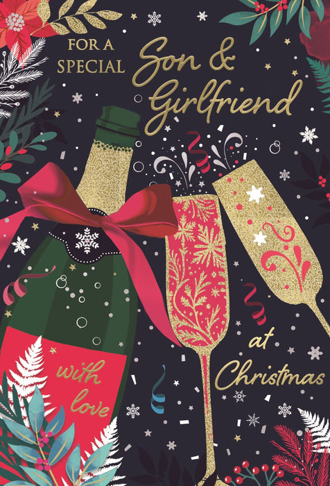 ICG 'For A Special Son And Girlfriend' Christmas Card