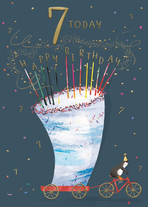 ICG  '7 Today' Birthday Card