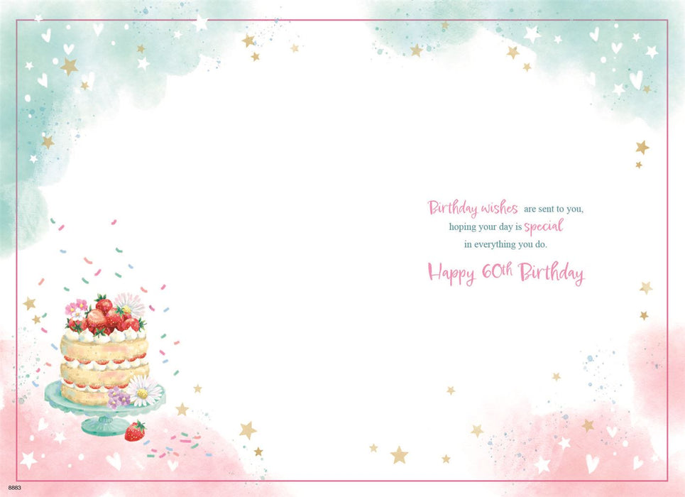 ICG 'On Your 60th Birthday' Birthday Card