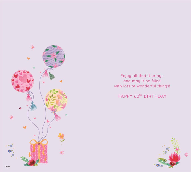 ICG 'On Your 60th' Birthday Card