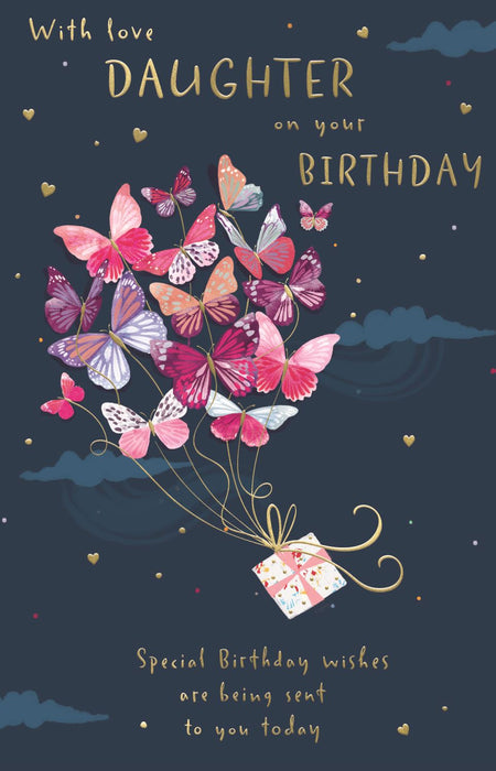 ICG 'With Love Daughter' Birthday Card