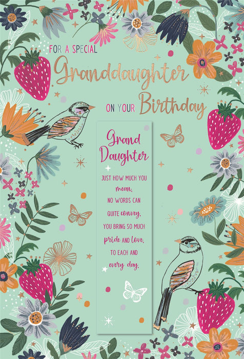 ICG 'For A Special Granddaughter' Birthday Card
