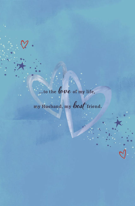 ICG 'For A Wonderful Husband' Birthday Card