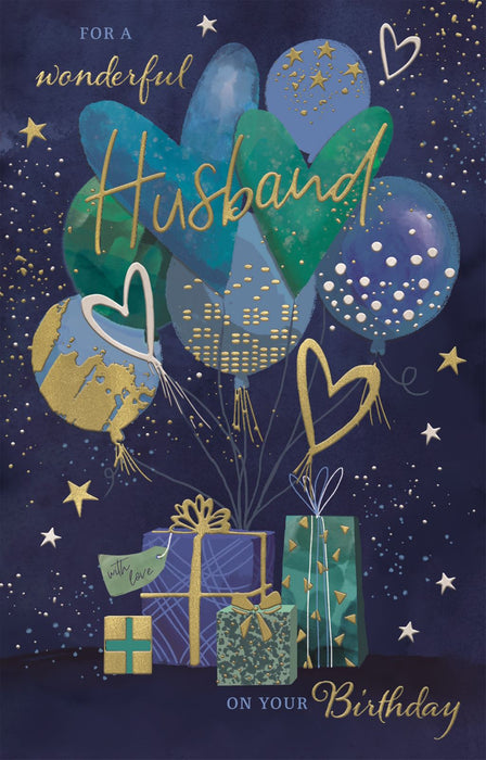 ICG 'For A Wonderful Husband' Birthday Card