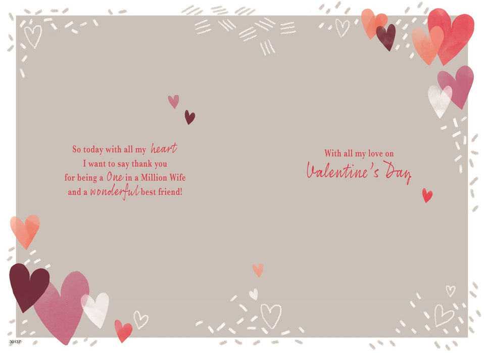 ICG 'For My Gorgeous Wife' Valentine Card