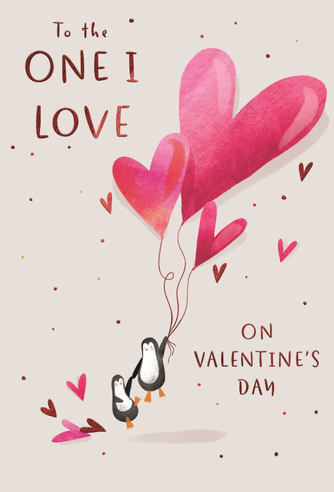 ICG 'To The One I Love' Valentine Card