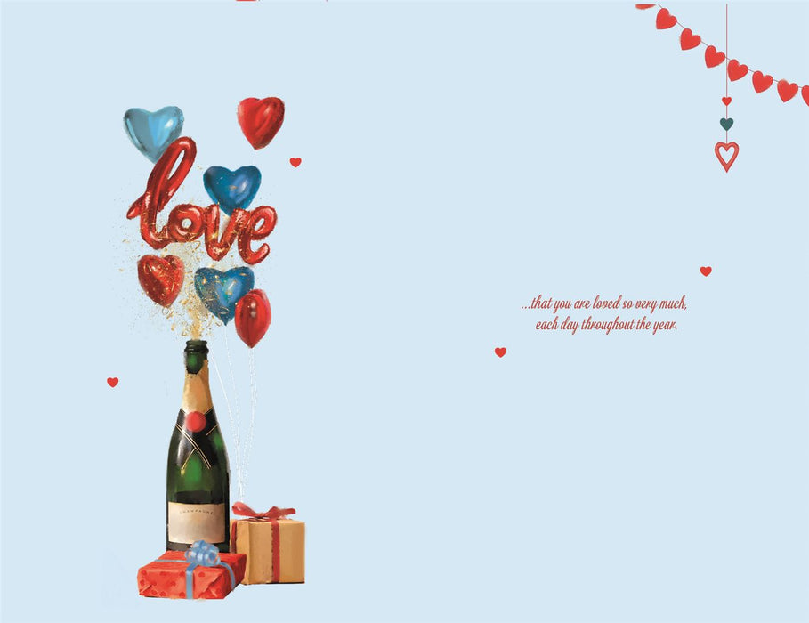 ICG 'To My Wonderful Husband' Valentine Card