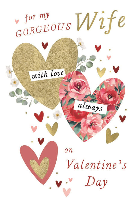 ICG 'To My Gorgeous Wife' Valentine Card