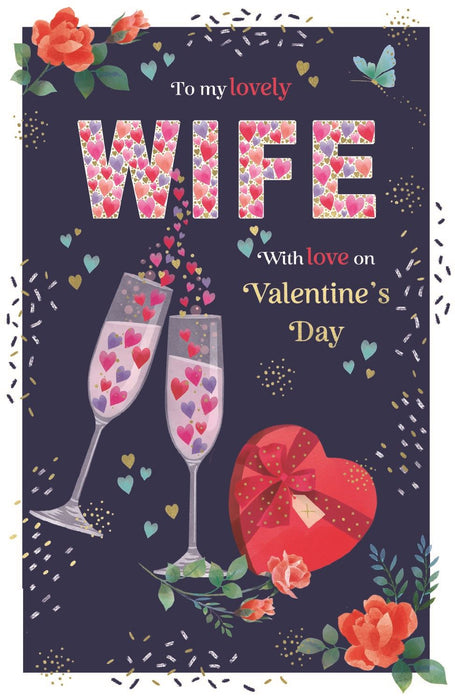 ICG 'To My Lovely Wife' Valentine Card