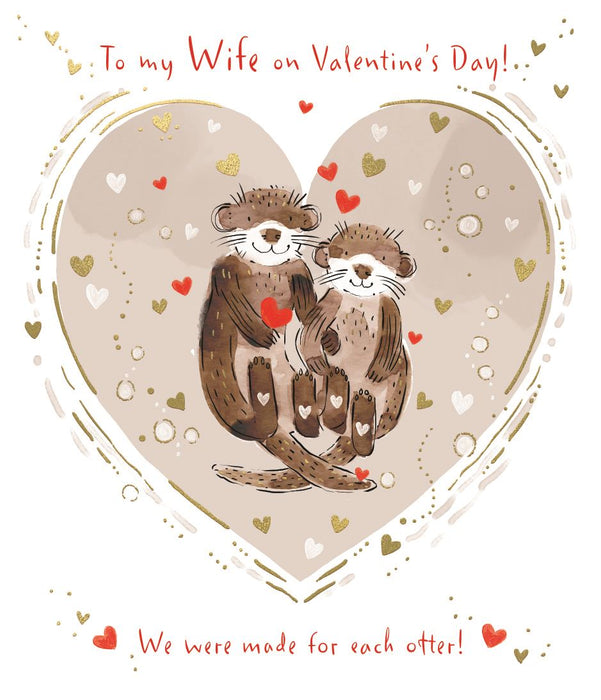 ICG 'To My Wife' Valentine Card