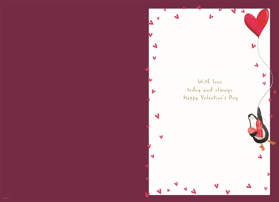 ICG 'To My Beautiful Wife' Valentine Card