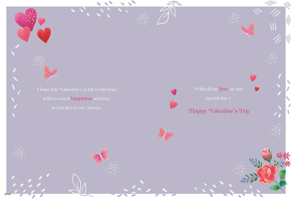 ICG 'To My Wonderful Wife' Valentine Card