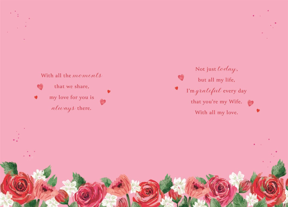 ICG 'To My Lovely Wife' Valentine Card