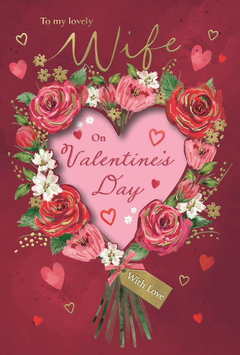 ICG 'To My Lovely Wife' Valentine Card