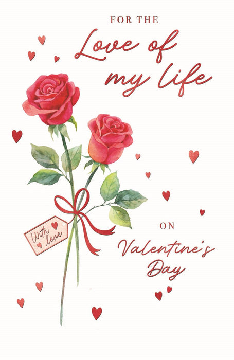 ICG 'For The Love Of My Life' Valentine Card