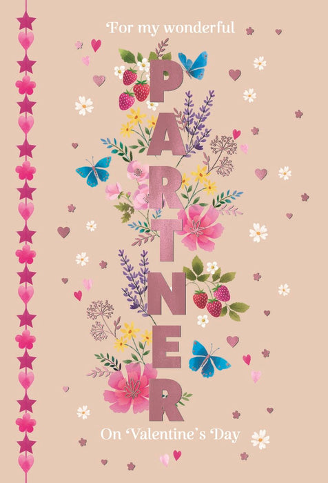 ICG 'To My Wonderful Partner' Valentine Card
