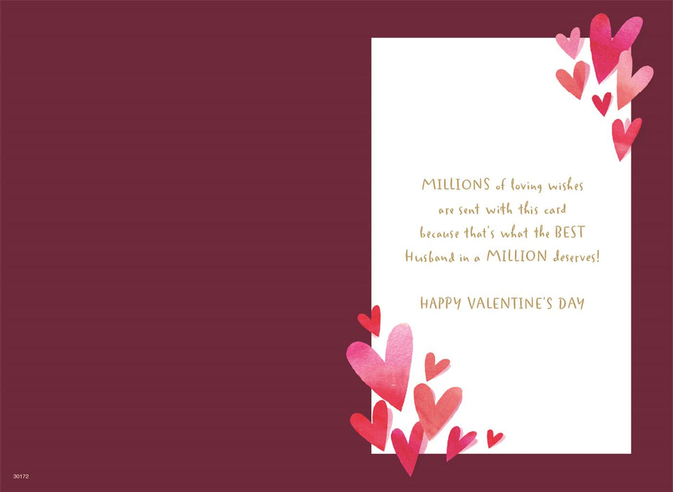 ICG 'For A Very Special Husband' Valentine Card