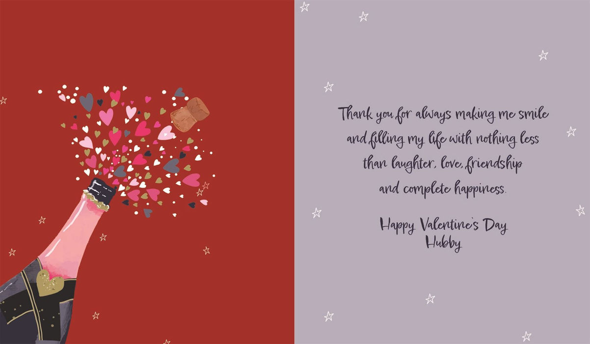 ICG 'To My Lovely Husband' Valentine Card