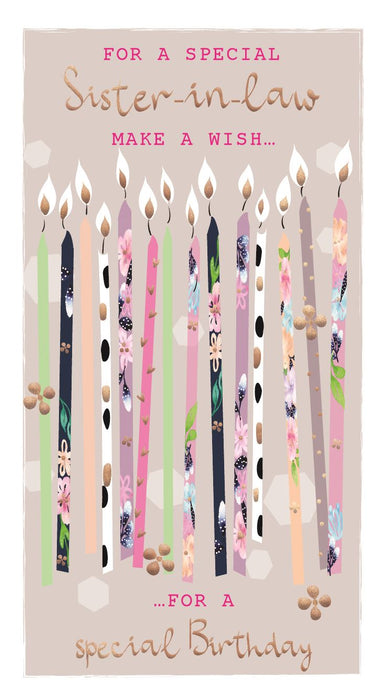 ICG 'For A Special Sister-In-Law On Your Birthday' Card