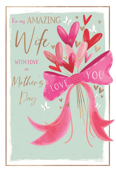 ICG 'For My Amazing Wife' Mother's Day Card