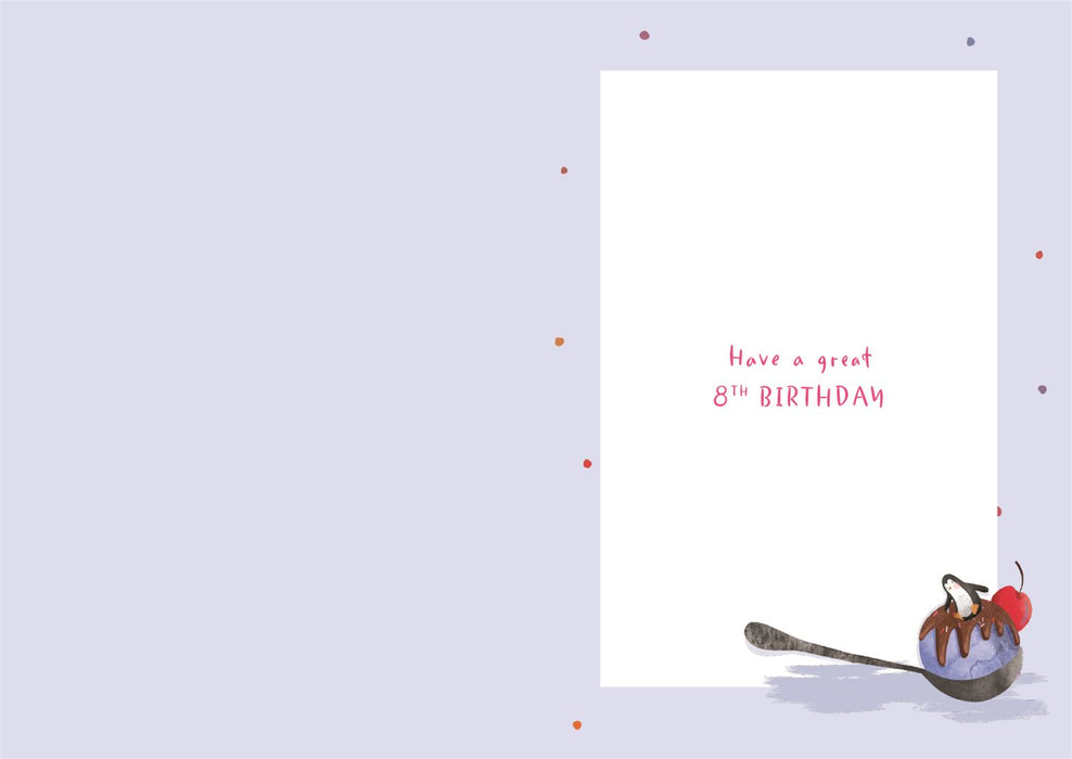 ICG  'It's Your 8th Birthday' Birthday Card