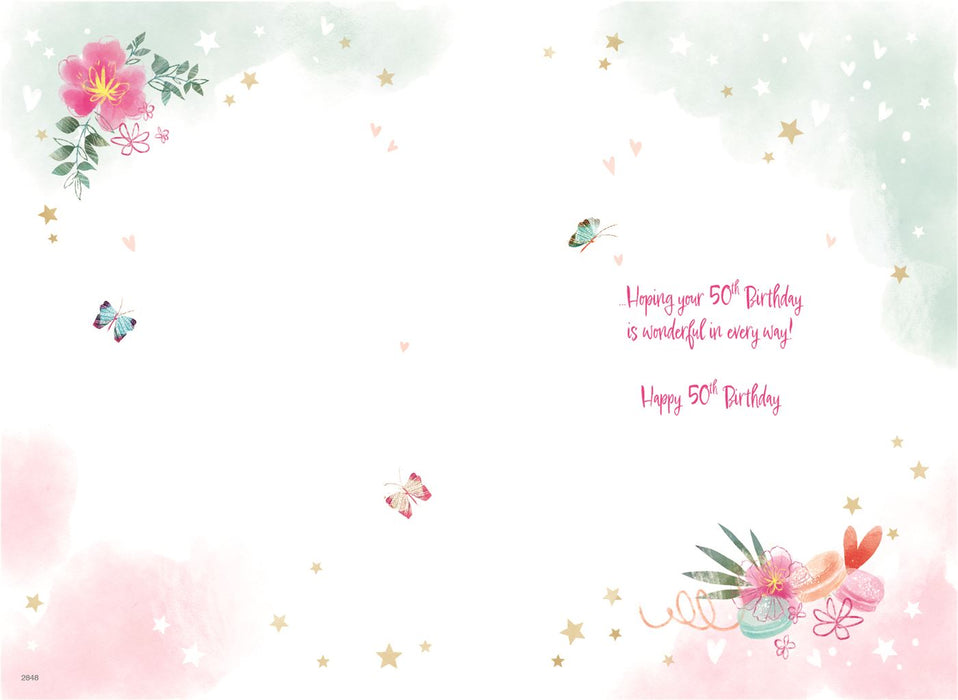 ICG 'Happy 50th Birthday' Birthday Card