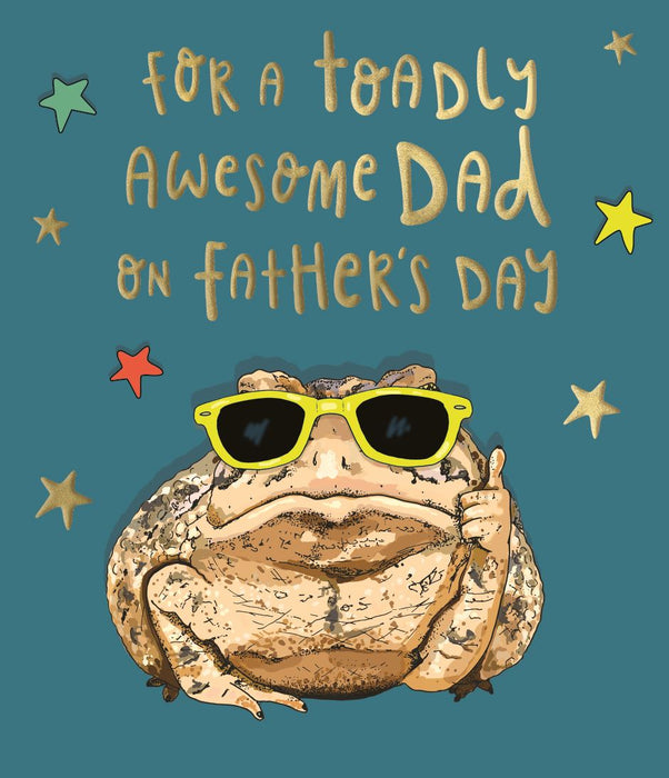 ICG 'For A Toadly Awesome Dad' Fathers Day Card