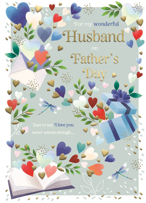 ICG 'For My Wonderful Husband' Fathers Day Card