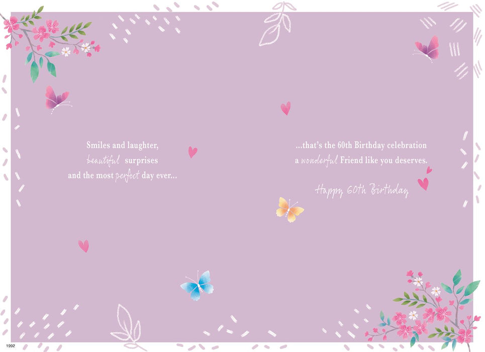 ICG 'For A Special Friend 60th Today' Birthday Card