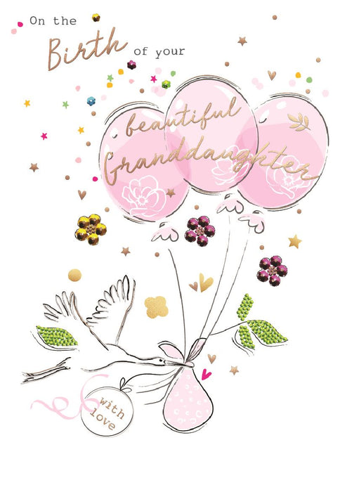 ICG 'On The Birth Of Your Beautiful Granddaughter' New Baby Card
