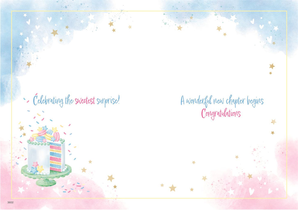 ICG 'Happy Gender Reveal' New Baby Card