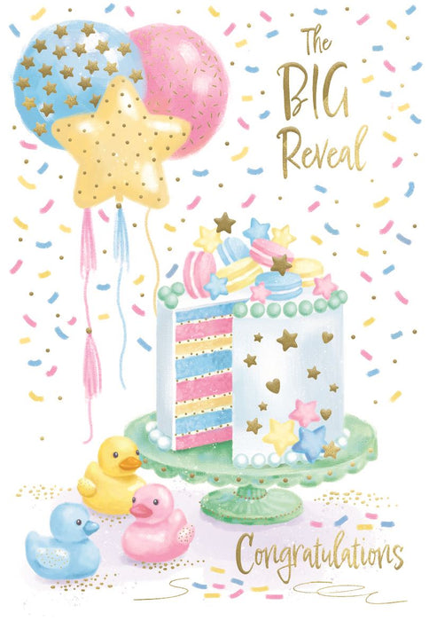 ICG 'Happy Gender Reveal' New Baby Card