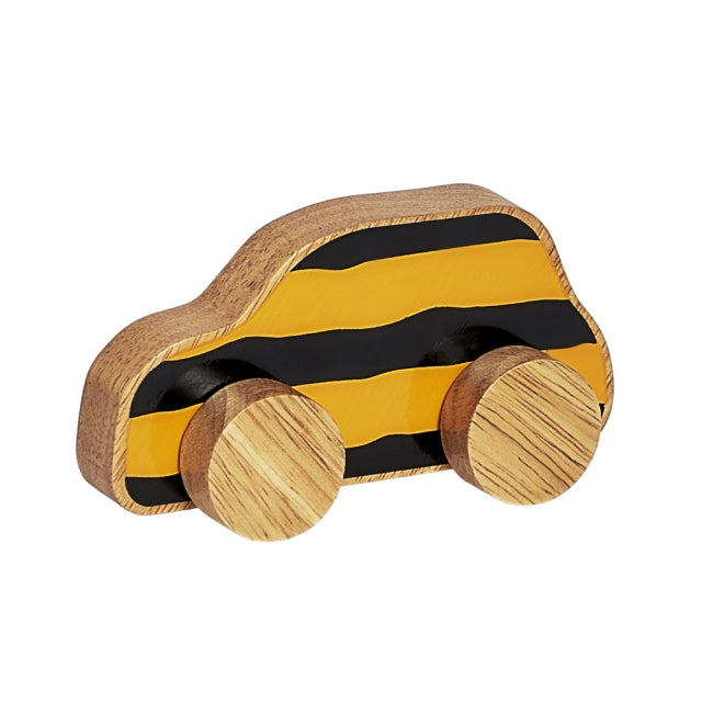 Lanka Kade Wooden Bee Print Car Push Along