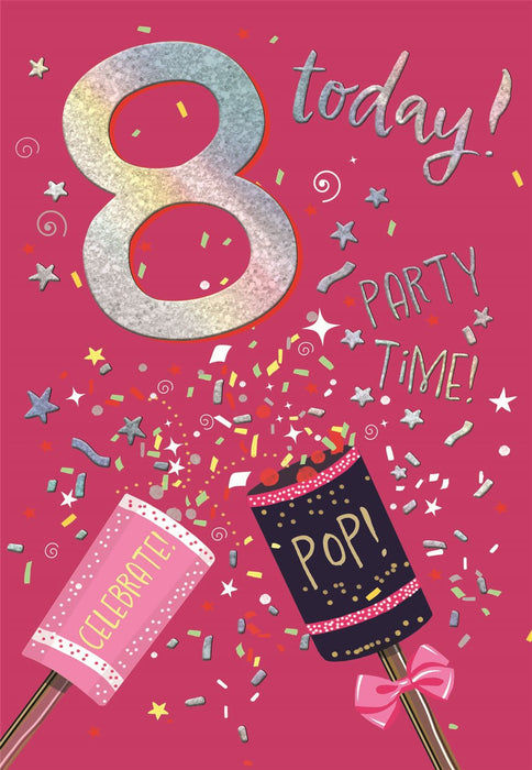 ICG  '8 Today' Birthday Card