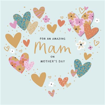 UKG 'For An Amazing Mam' Mother's Day Card