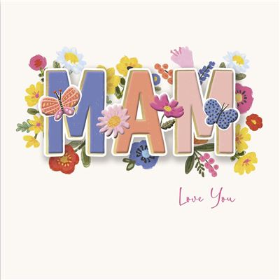 UKG 'Mam Love You' Mother's Day Card