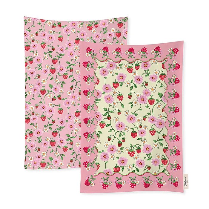 CK Strawberry Tea Towel Pack of 2