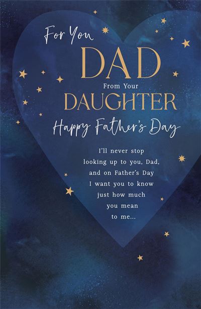 UKG 'Dad From Your Daughter' Father's Day Card