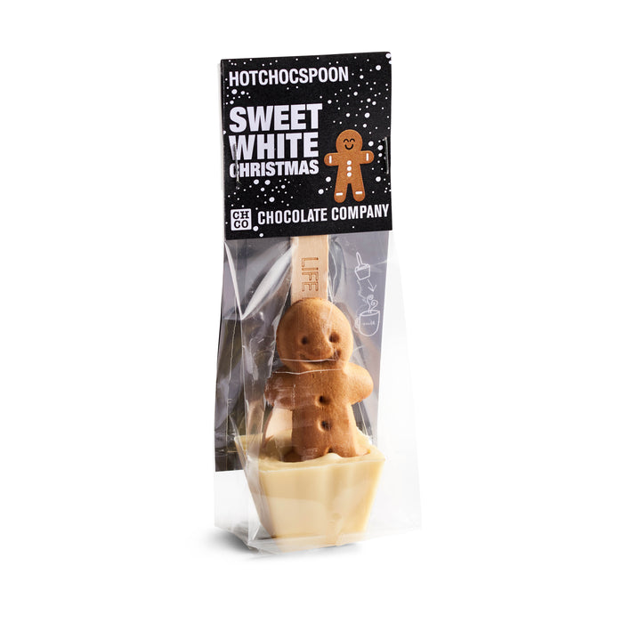 Sweet White Christmas White Chocolate Stirrer 50g