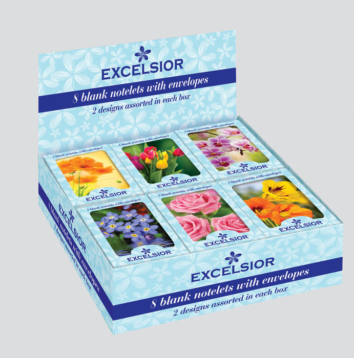 County Excelsior 'Floral' Note Card