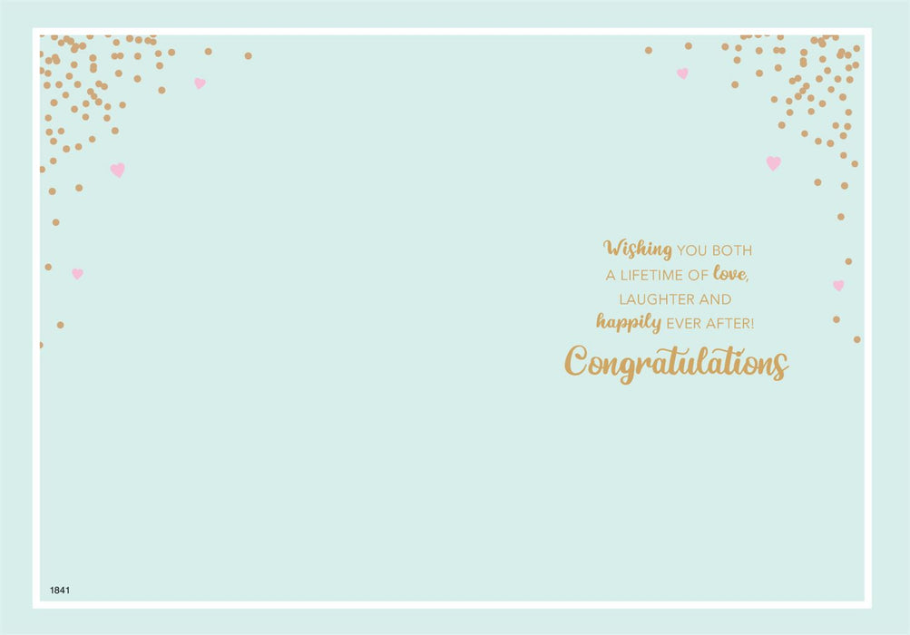 ICG 'To The Newlyweds Congratulations' Wedding Card