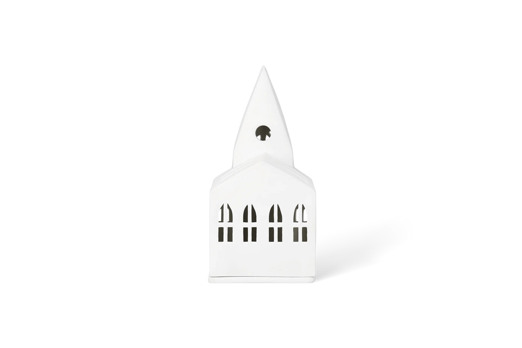 Räder Embossed Small Church Tealight Light House