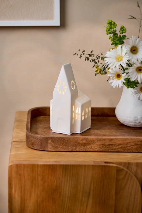Räder Embossed Small Church Tealight Light House